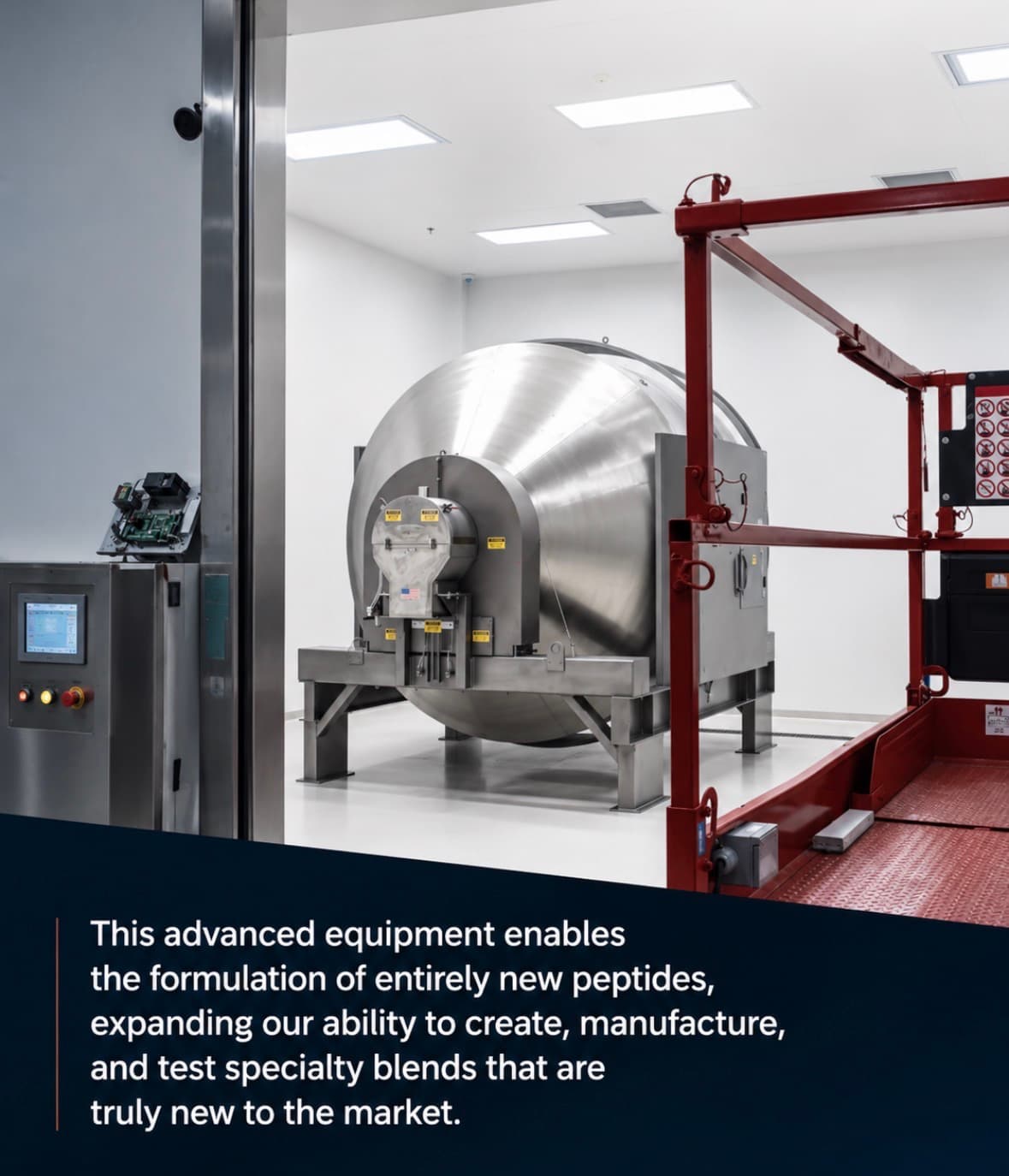 Equipment inside the RevHealth facility